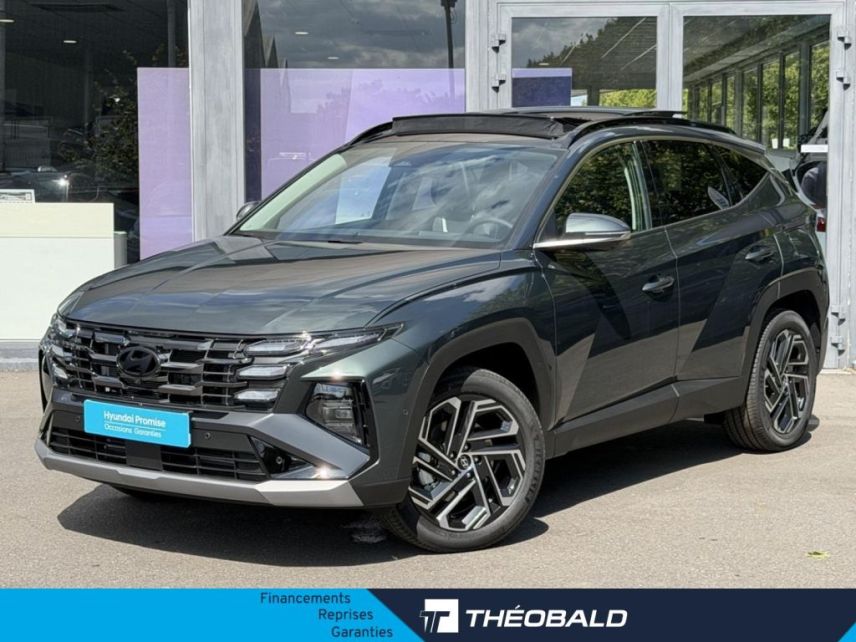 57100 : Hyundai Thionville - Théobald Automobiles - HYUNDAI Tucson - Tucson - Cypress Green Métal - Traction - Hybride : Essence/Electrique