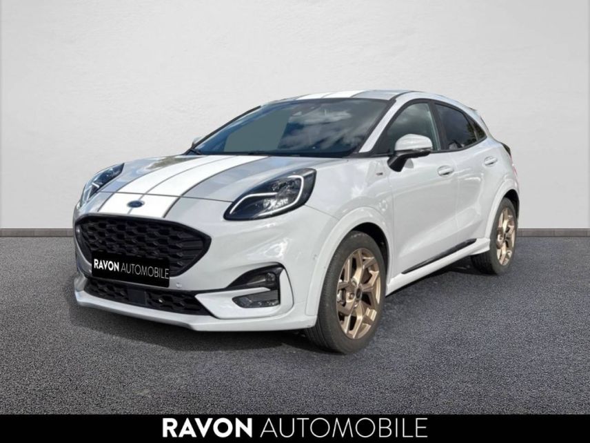 42100 : Hyundai Saint-Etienne - Ravon Automobile - FORD PUMA ST-Line X Gold Edition - PUMA II - Gris - Automate sequentiel - Essence sans plomb