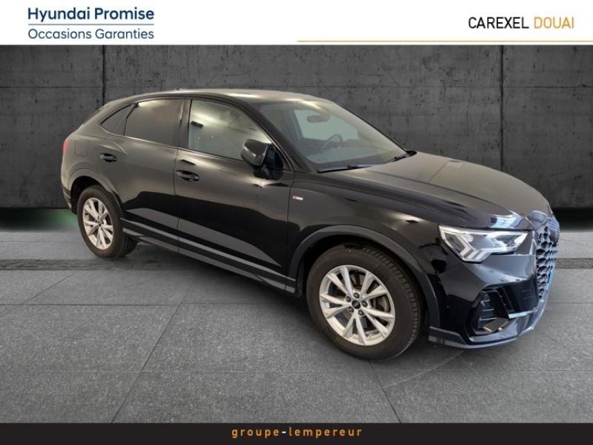 59187 : Hyundai Douai - Groupe Lempereur - AUDI Q3 Sportback - Q3 Sportback - Noir Mythic métallisé - Traction - Hybride rechargeable : Essence/Electrique
