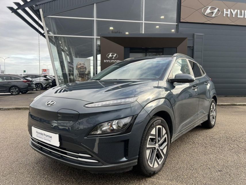 21300 : Hyundai Dijon - Privilège Automobiles - HYUNDAI KONA ELECTRIC Intuitive - KONA ELECTRIC (12/2020-08/2023) - Gris - Automate à fonct. Continu - Courant électrique