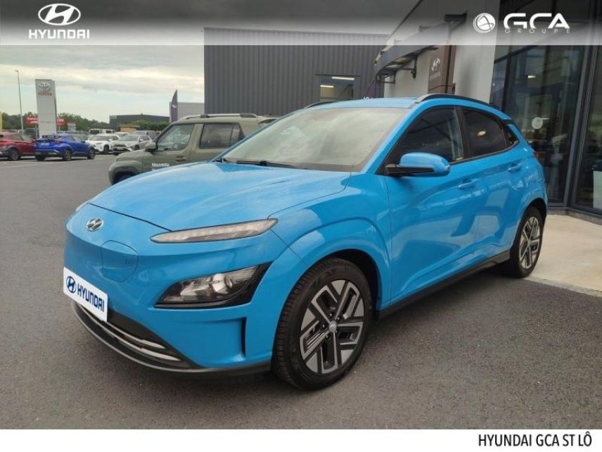 50000 : Hyundai Saint-Lô - GCA - HYUNDAI Kona - Kona - Bleu - Traction - Electrique