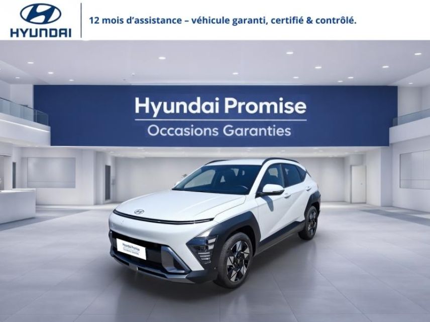 56000 : Hyundai Vannes - Park Lann Automobiles - HYUNDAI Kona - Kona - Atlas White - Traction - Hybride : Essence/Electrique