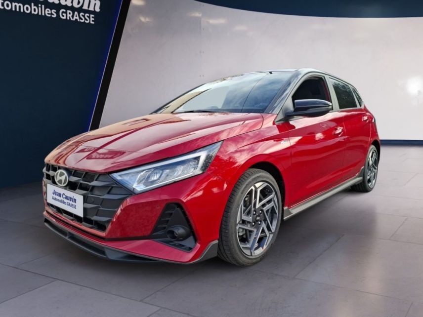 06130 : Hyundai Grasse - Garage Jean Cauvin - HYUNDAI i20 N Line Creative - i20 III - Rouge - Automate sequentiel - Essence sans plomb