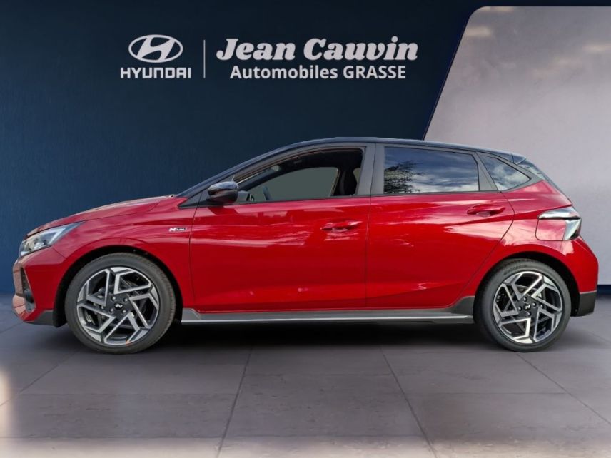 06130 : Hyundai Grasse - Garage Jean Cauvin - HYUNDAI i20 N Line Creative - i20 III - Rouge - Automate sequentiel - Essence sans plomb