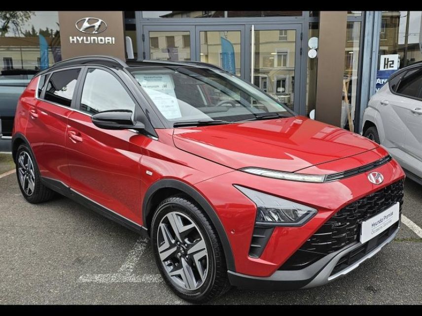 95100 : Hyundai Argenteuil - BNA - HYUNDAI Bayon - Bayon - Dragon Red Métal/Toit/rétros Black - Traction - Essence/Micro-Hybride