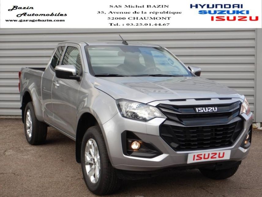 52000 : Hyundai Chaumont - Garage Michel Bazin - ISUZU D-Max - D-Max - Mercury Silver Metallic - Transmission intégrale enclenc - Diesel