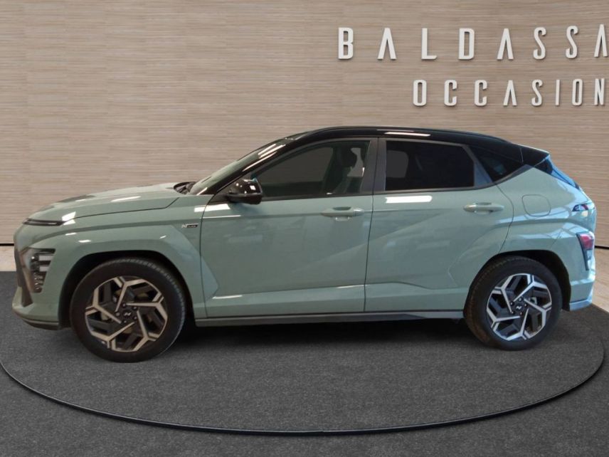 83130 : Hyundai Toulon - Autodif SAS - Groupe BALDASSARI - HYUNDAI KONA N Line Executive - KONA II - Vert - Automate sequentiel - Essence / Courant électrique