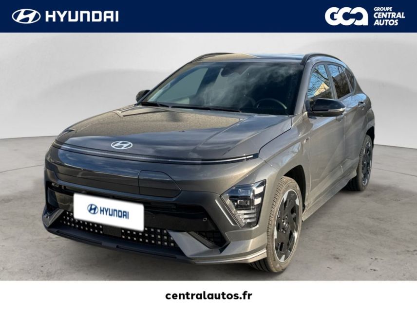 38300 : Hyundai Bourgoin-Jallieu - CENTRAL MOTOR LYON - HYUNDAI KONA ELECTRIC N Line Creative - KONA ELECTRIQUE II - Gris - Automate à fonct. Continu - Courant électrique