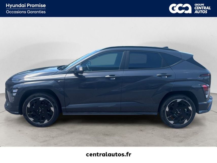 38300 : Hyundai Bourgoin-Jallieu - Groupe Central Autos - HYUNDAI KONA ELECTRIC N Line Creative - KONA ELECTRIQUE II - Gris - Automate à fonct. Continu - Courant électrique