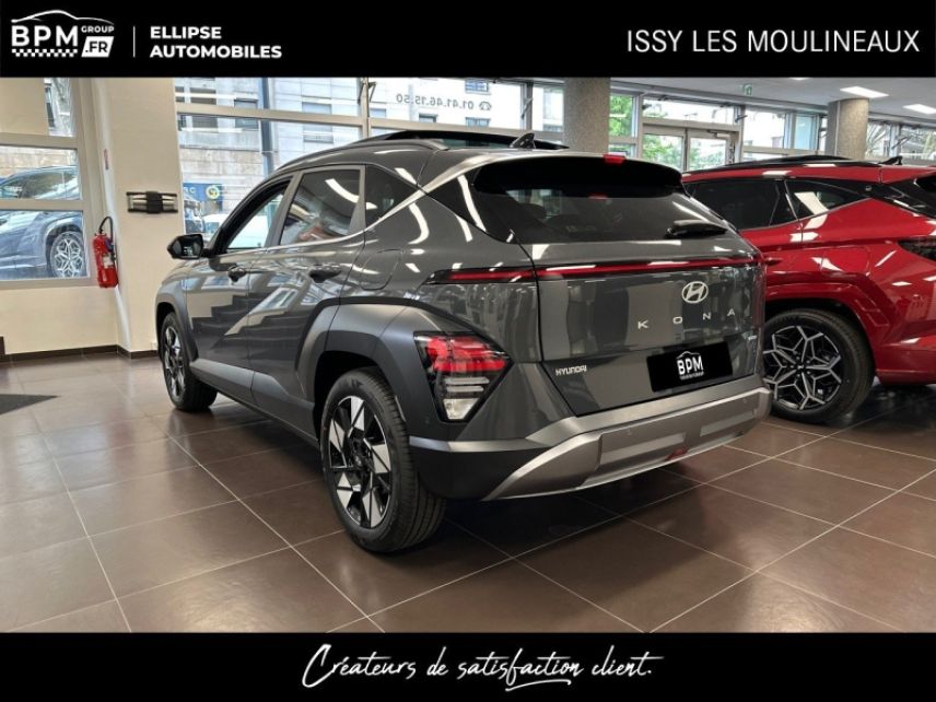92130 : Hyundai ISSY-LES-MOULINEAUX - BPM Cars - HYUNDAI Kona - Kona - Ecotronic Gray perlé métallisé - Traction - Hybride : Essence/Electrique