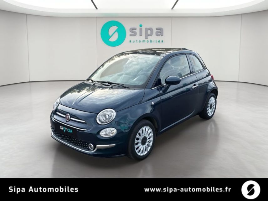 33140 : Hyundai - Sipa Automobiles – Bordeaux Sud - Villenave d’Ornon - FIAT 500 SERIE 6 EURO 6D Lounge - 500 II - Bleu - Boîte manuelle - Essence sans plomb