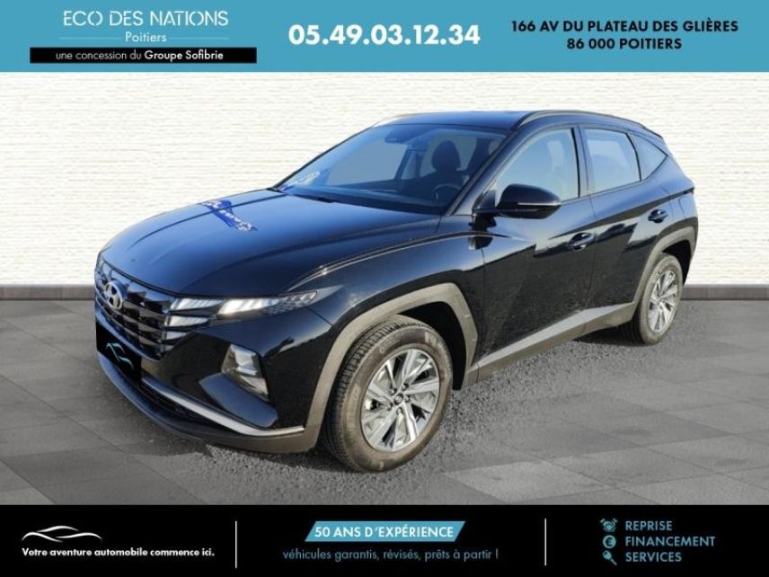 86000 : Hyundai Poitiers - Eco des Nations - HYUNDAI Tucson - Tucson - Phantom Black Métal - Traction - Hybride : Essence/Electrique