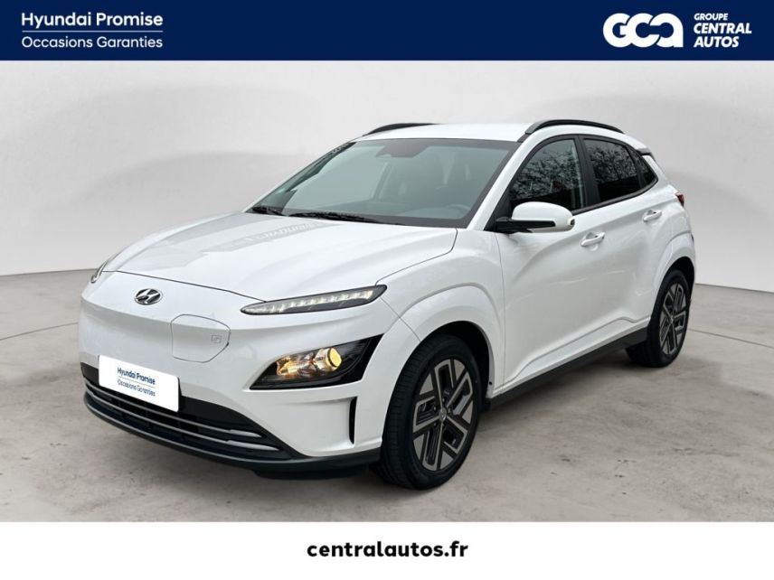69190 : Hyundai Lyon Sud - Groupe Central Autos - HYUNDAI KONA ELECTRIC Intuitive - KONA ELECTRIQUE - Blanc - Automate à fonct. Continu - Courant électrique
