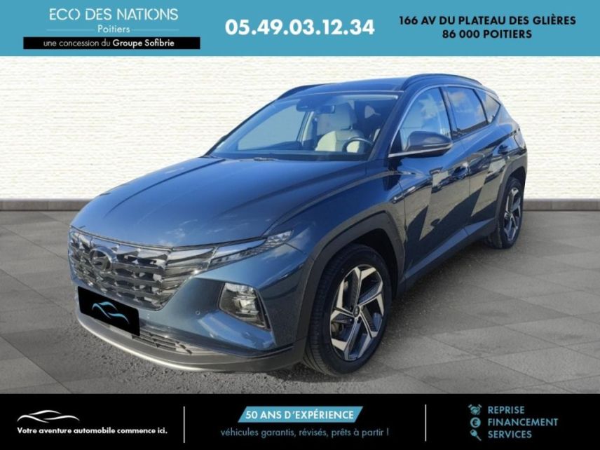 86000 : Hyundai Poitiers - Eco des Nations - HYUNDAI Tucson - Tucson - Teal Blue Métal - Traction - Hybride : Essence/Electrique