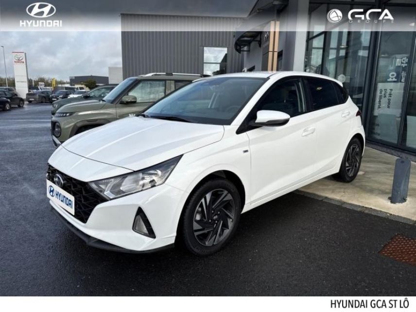 50000 : Hyundai Saint-Lô - GCA - HYUNDAI i20 - i20 - Polar White - Traction - Essence/Micro-Hybride