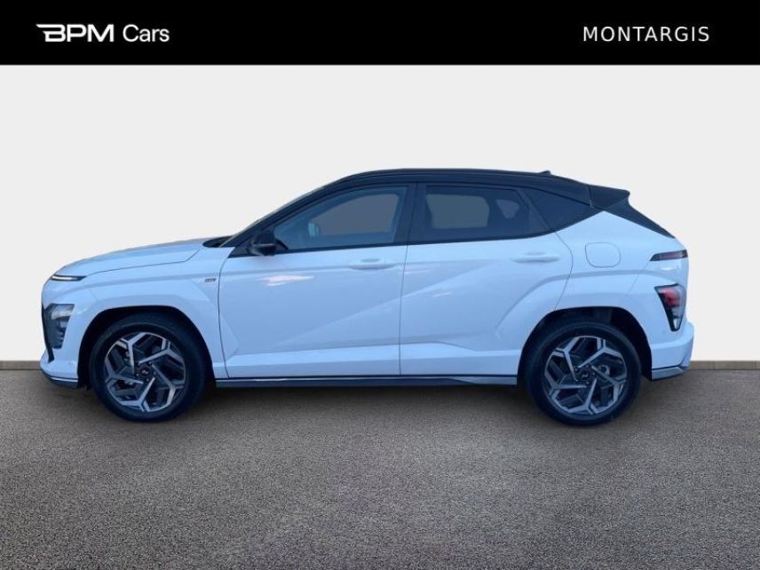 45200 : Hyundai Montargis - BPM Cars - HYUNDAI Kona - Kona - Atlas White/Toit/rétros Black - Traction - Hybride : Essence/Electrique