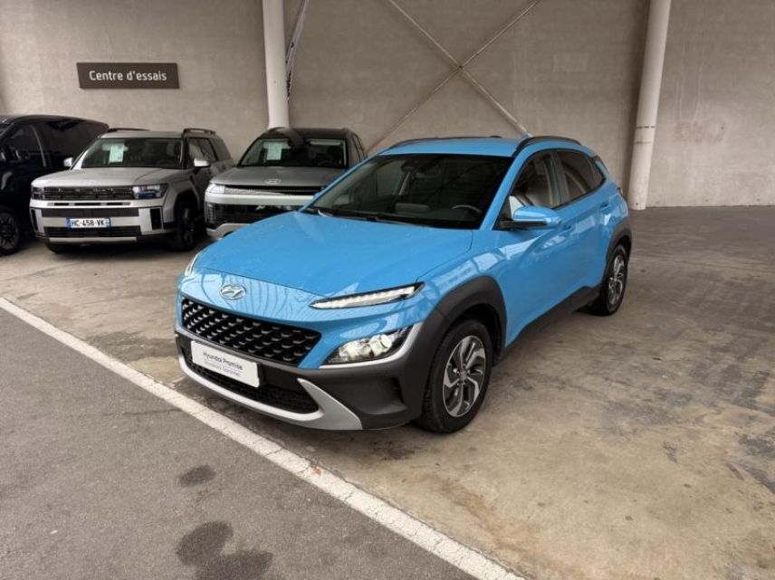 45000 : Hyundai Orléans Motors - HYUNDAI Kona - Kona - Bleu - Traction - Hybride : Essence/Electrique
