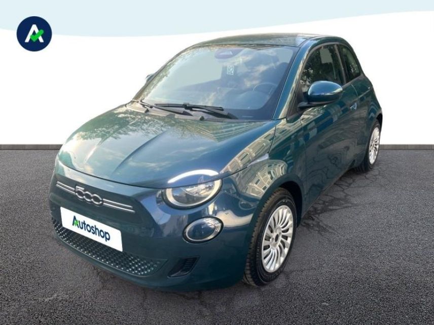 75013 : Hyundai Paris 13 - BPM Cars - FIAT 500 - 500 - Ocean Green métal - Traction - Electrique