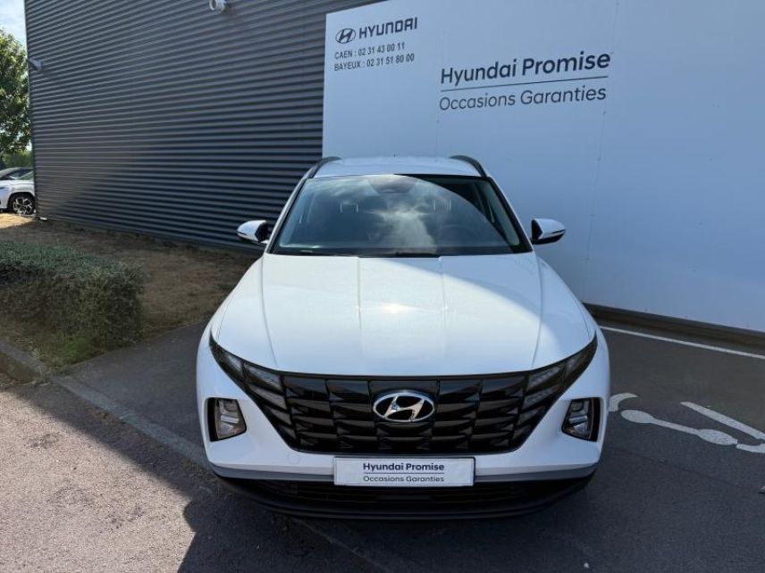 14400 : Hyundai Bayeux - Trajectoire Automobiles - HYUNDAI Tucson - Tucson - Serenity White Métal - Traction - Hybride : Essence/Electrique