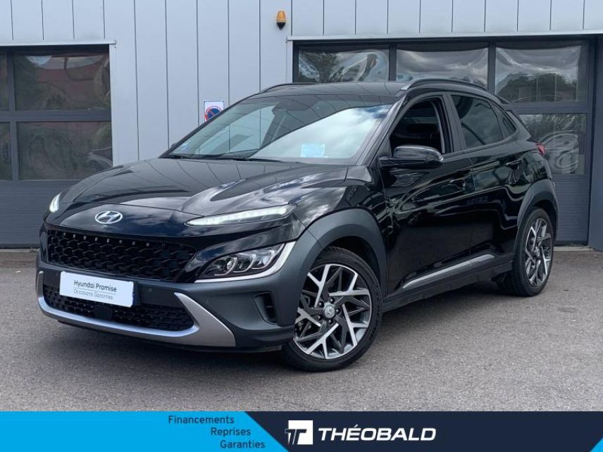 57685 : Hyundai Metz - Theobald Automobiles - HYUNDAI Kona - Kona - Dark Knight Métal - Traction - Hybride : Essence/Electrique