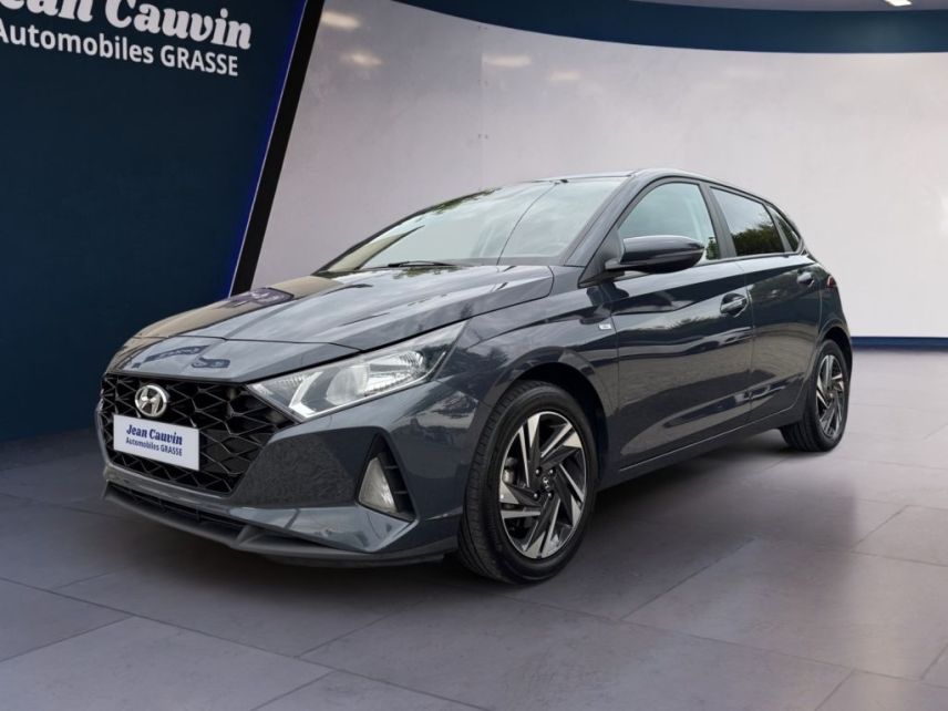 06130 : Hyundai Grasse - Garage Jean Cauvin - HYUNDAI i20 Intuitive - i20 III - Gris - Automate sequentiel - Essence sans plomb