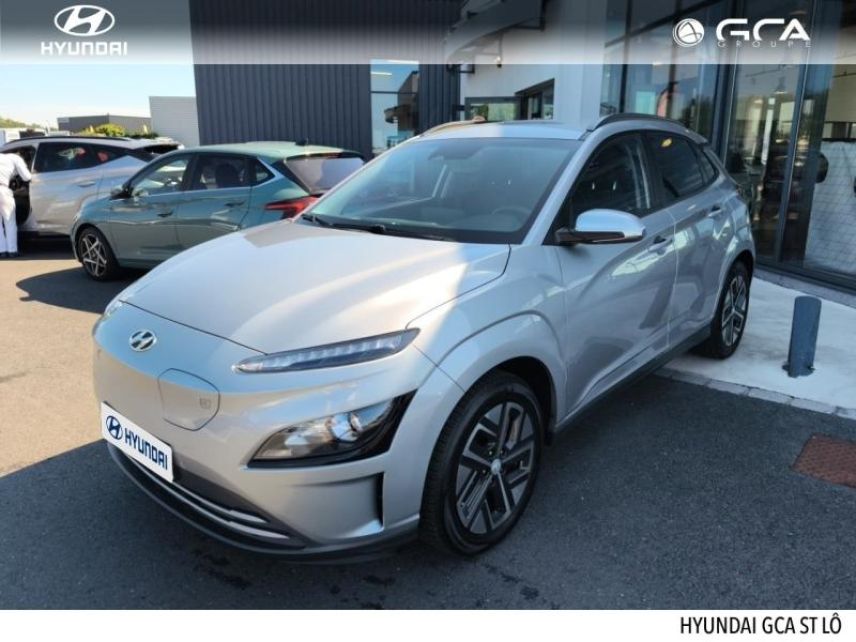 50000 : Hyundai Saint-Lô - GCA - HYUNDAI Kona - Kona - Shimmering Silver Métal - Traction - Electrique