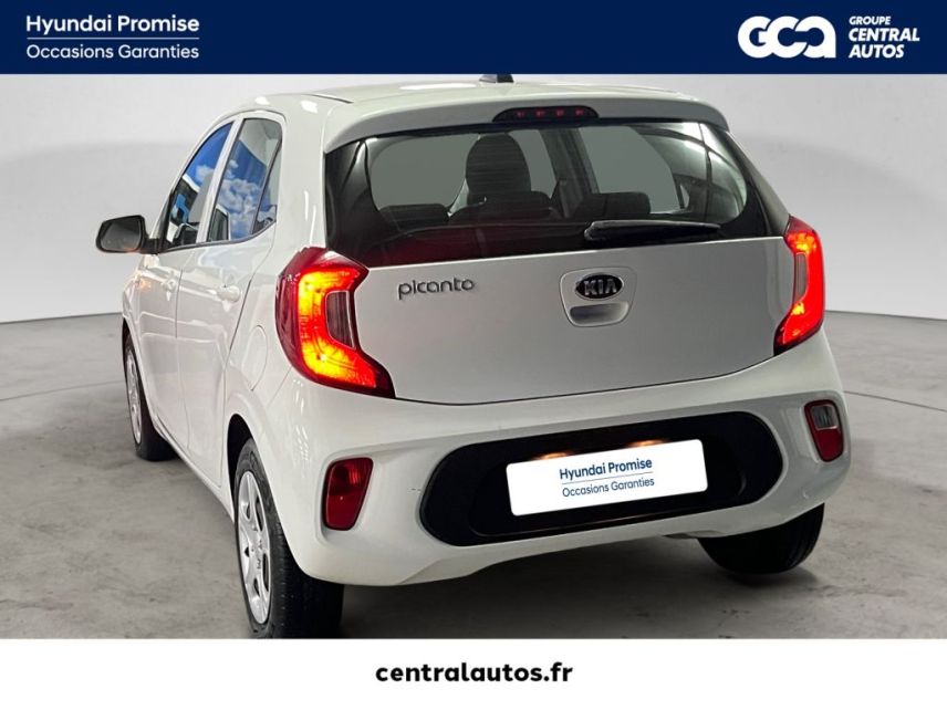 38200 : Hyundai Vienne - Groupe Central Autos - KIA PICANTO Active - PICANTO III - Blanc - Boîte manuelle - Essence sans plomb