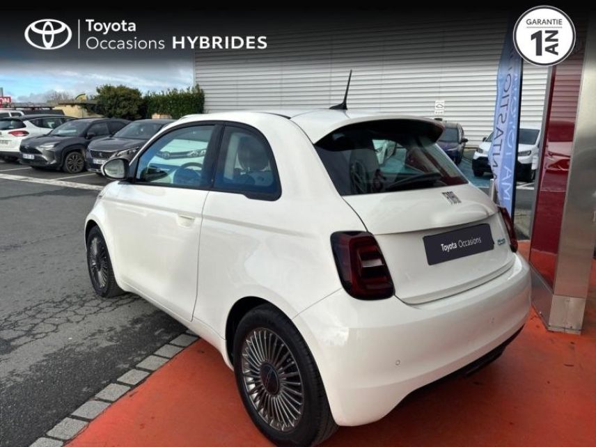 50000 : Hyundai Saint-Lô - GCA - FIAT 500 3+1 - 500 3+1 - Blanche - Traction - Electrique