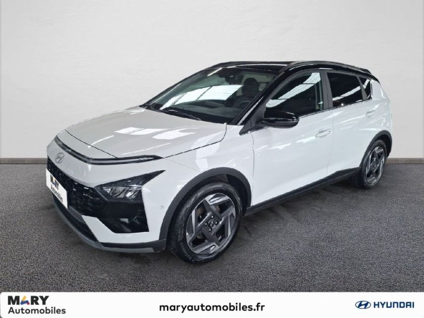76000 : Hyundai Rouen - JFC by Mary Automobiles - HYUNDAI BAYON Executive - BAYON - ATLAS WHITE/PHANTOM BLACK - Automate sequentiel - Essence sans plomb