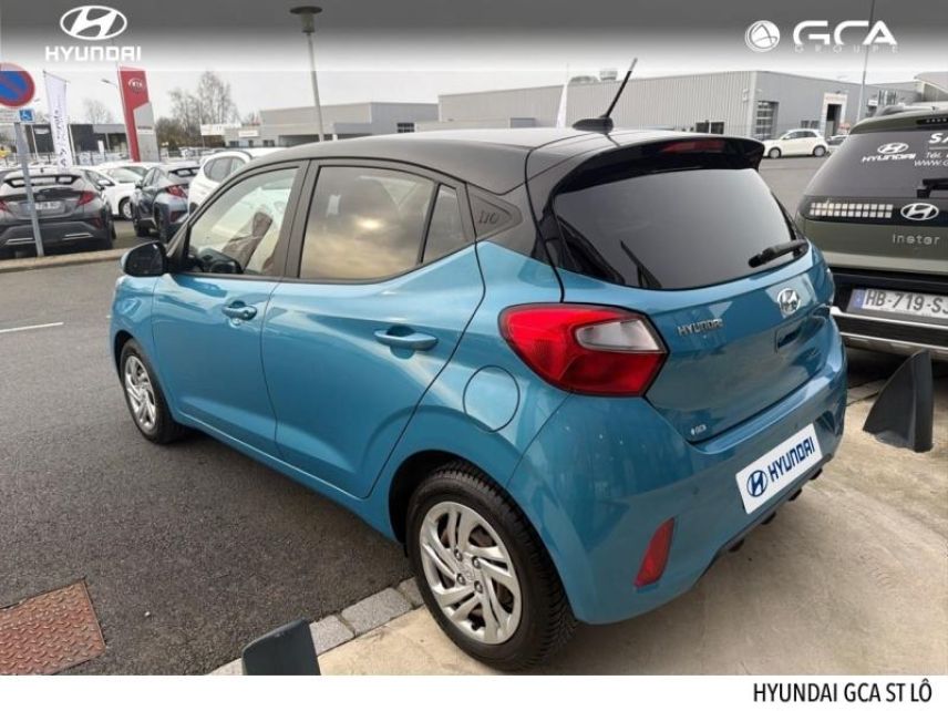 50000 : Hyundai Saint-Lô - GCA - HYUNDAI i10 - i10 - Aqua Turquoise Métal - Traction - Essence