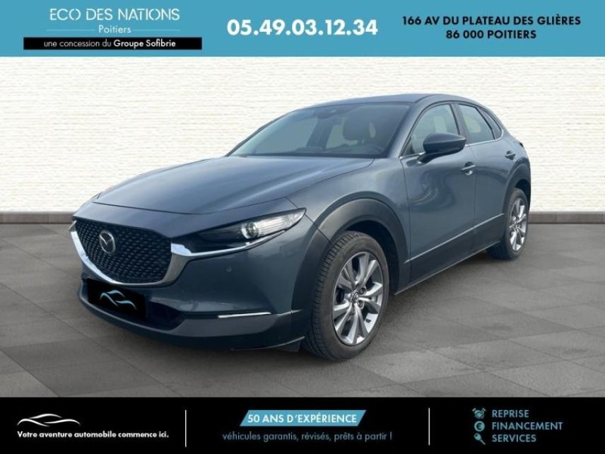 86000 : Hyundai Poitiers - Eco des Nations - MAZDA CX-30 - CX-30 - Polymetal Grey Métallisé - Traction - Essence/Micro-Hybride