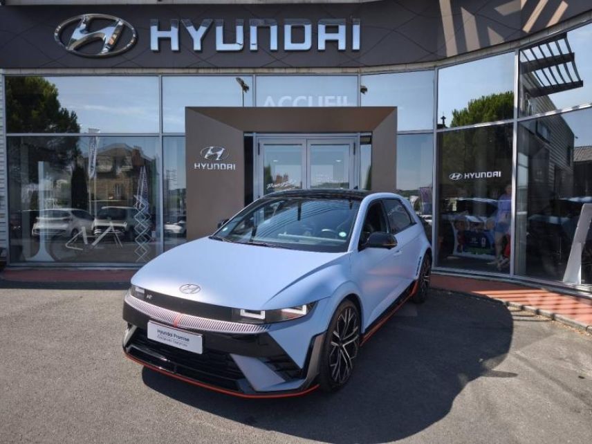 19100 : Hyundai Brive-la-Gaillarde - Garage Pouget - HYUNDAI Ioniq 5 - Ioniq 5 - Performance Blue Mate - Transmission intégrale - Electrique