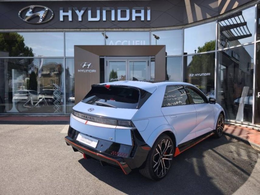 19100 : Hyundai Brive-la-Gaillarde - Garage Pouget - HYUNDAI Ioniq 5 - Ioniq 5 - Performance Blue Mate - Transmission intégrale - Electrique