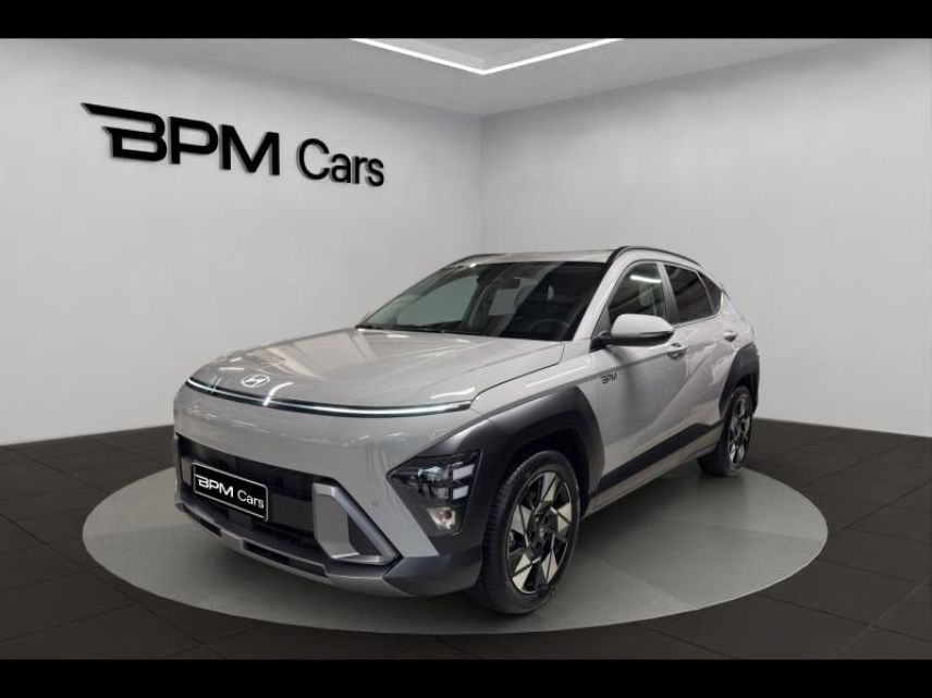 18230 : Hyundai Bourges - BPM Cars - HYUNDAI Kona - Kona - Cyber Gray métallisé - Traction - Hybride : Essence/Electrique
