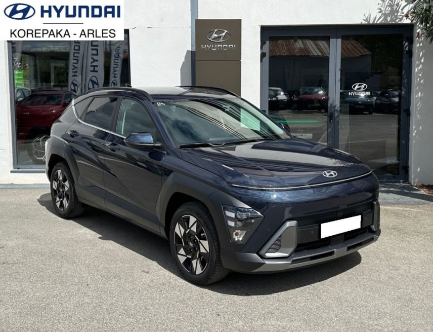 13200 : HYUNDAI Arles - Lexa Automobile - HYUNDAI KONA Creative - KONA II - DENIM BLUE - Automate sequentiel - Essence / Courant électrique
