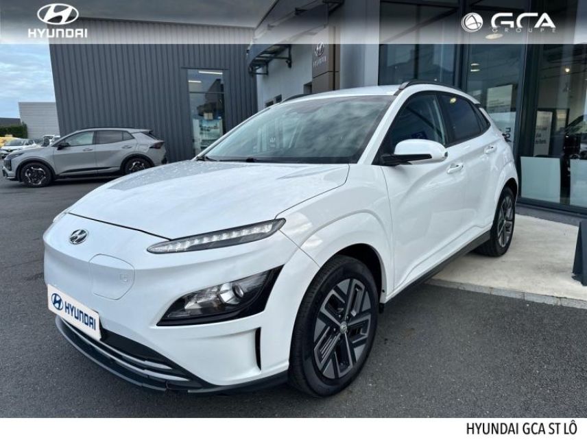 50000 : Hyundai Saint-Lô - GCA - HYUNDAI Kona - Kona - Chalk White Métal - Traction - Electrique