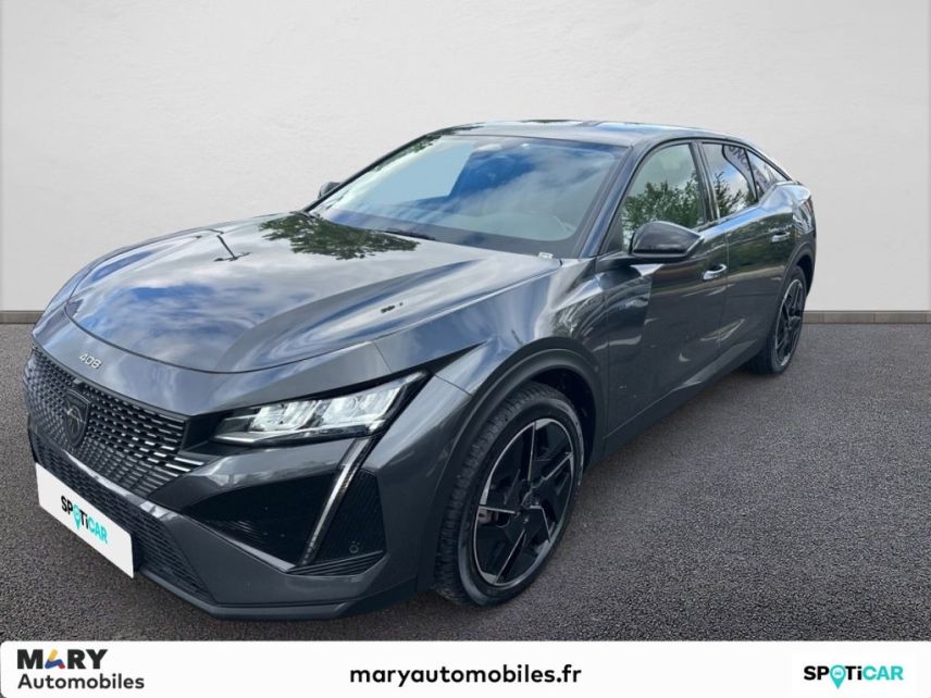 02100 : Hyundai Saint-Quentin - Mary Automobiles - PEUGEOT 408 GT - 408 - P. Opaque Blanc B - Boîte automatique - Essence / Courant électrique