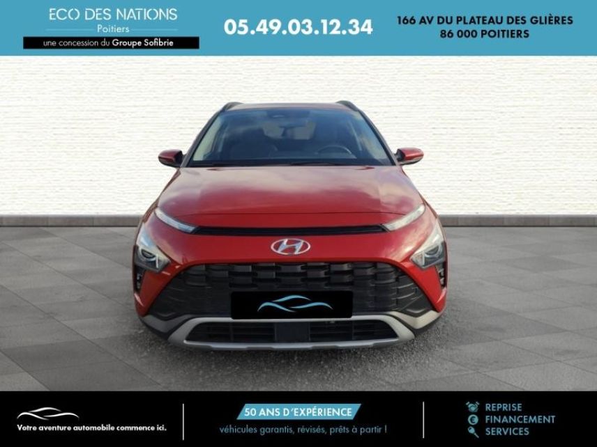 86000 : Hyundai Poitiers - Eco des Nations - HYUNDAI Bayon - Bayon - Rouge - Traction - Essence/Micro-Hybride