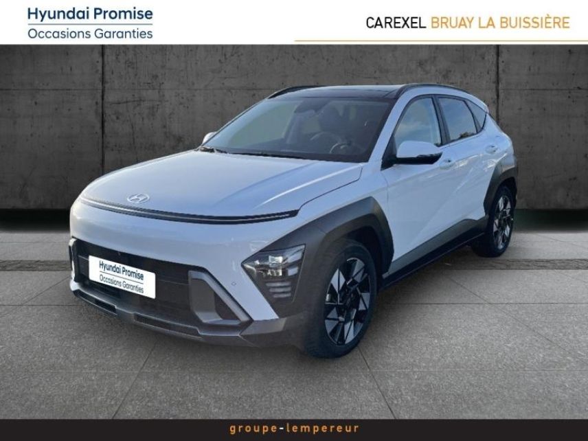 62700 : Hyundai Bruay-La-Buissière - Groupe Lempereur - HYUNDAI Kona - Kona - Atlas White - Traction - Hybride : Essence/Electrique
