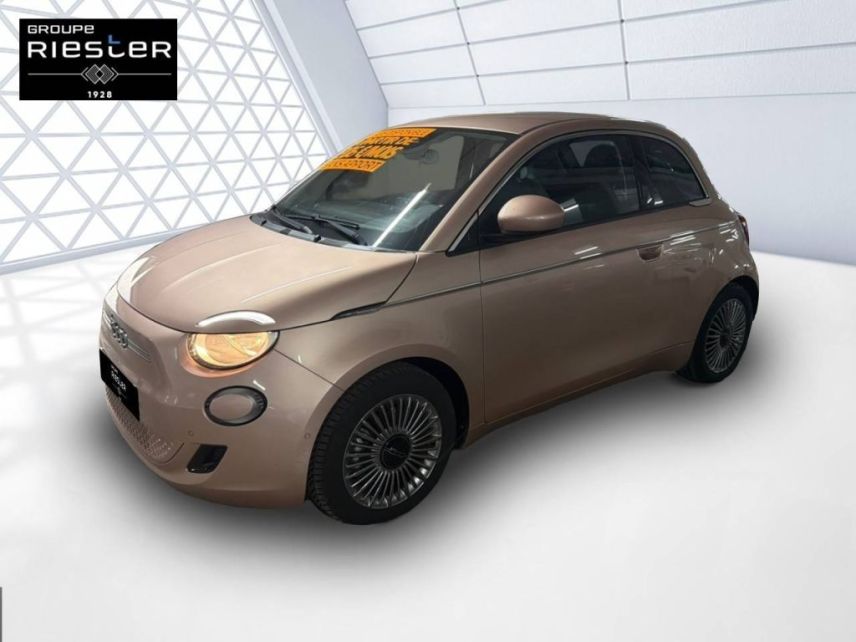 77100 : Hyundai Meaux - Protea by Riester - FIAT 500e BERLINE Nouvelle 500 - 500 III ELECTRIQUE - Rose Gold - Automate à fonct. Continu - Courant électrique