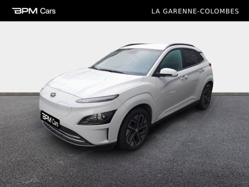 92250 : Hyundai La Garenne-Colombes - BPM Cars - HYUNDAI Kona - Kona - Chalk White Métal - Traction - Electrique