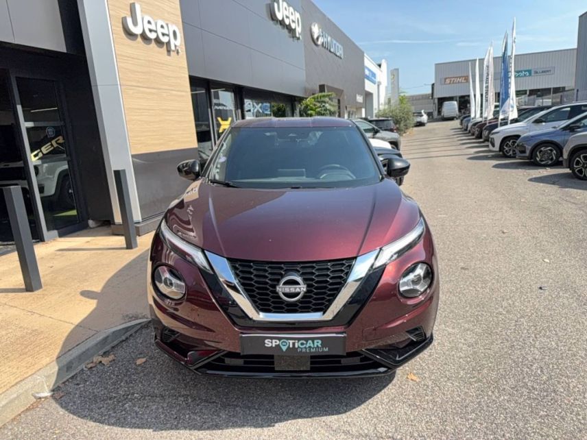 04100 : Hyundai Manosque - Pedinielli - NISSAN JUKE 2023.5 N-Connecta - JUKE II - Bordeaux - Automate sequentiel - Essence sans plomb