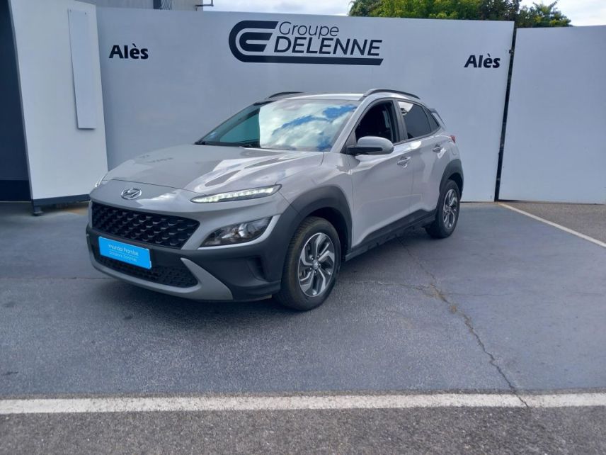 30100 : Hyundai Alès - Auto Hall - HYUNDAI KONA HYBRID Intuitive - KONA - Gris - Automate sequentiel - Essence / Courant électrique