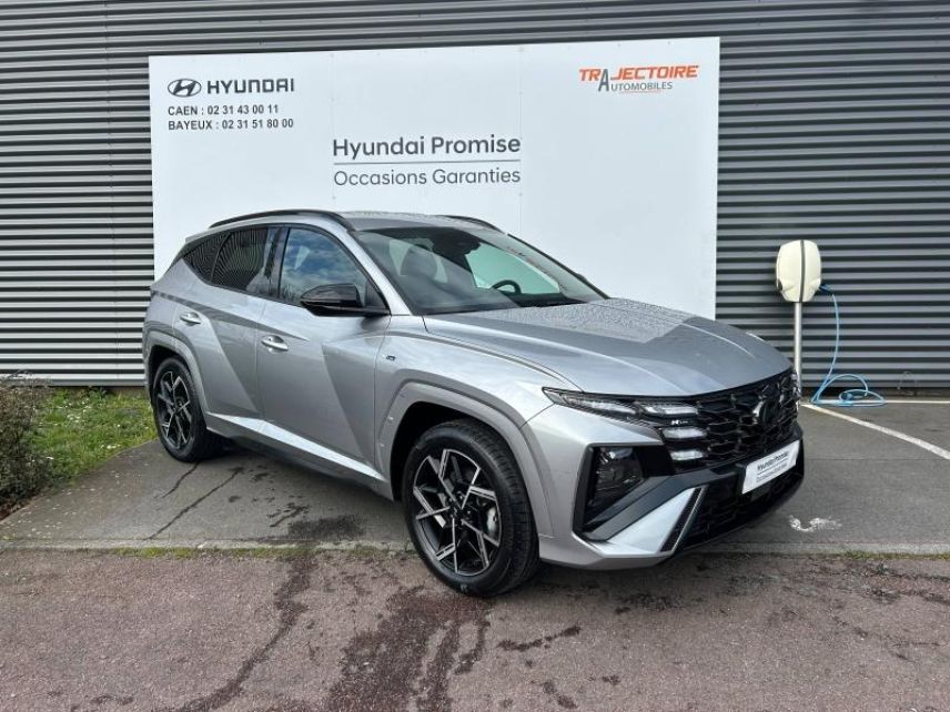 14100 : Hyundai Lisieux - Trajectoire Automobiles - HYUNDAI Tucson - Tucson - Shimmering Silver Métal - Traction - Hybride : Essence/Electrique