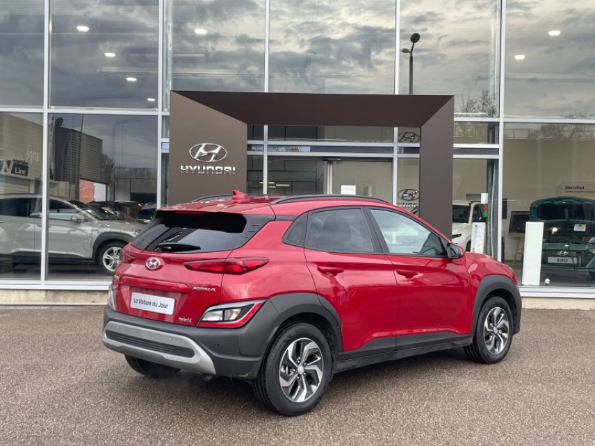 59640 : Hyundai Dunkerque - Europ'Auto - HYUNDAI Kona - Kona - Pulse Red Métal - Traction - Hybride : Essence/Electrique