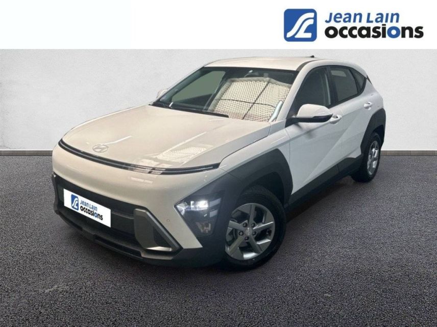 73290 : Hyundai Chambéry - Jean Lain Mobilités - HYUNDAI KONA Intuitive - KONA II - Noir - Automate sequentiel - Essence / Courant électrique