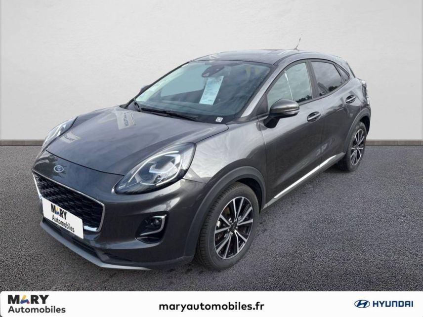 80100 : Hyundai Abbeville - Mary Automobiles - FORD PUMA Titanium - PUMA II - GRIS SHARK - Boîte manuelle - Essence sans plomb