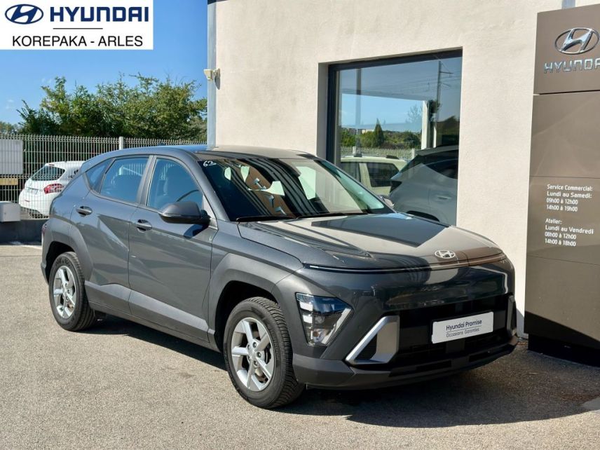 13200 : HYUNDAI Arles - Lexa Automobile - HYUNDAI KONA Intuitive - KONA II - Noir - Automate sequentiel - Essence / Courant électrique