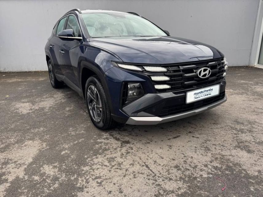 56600 : Hyundai Lorient - Auto Océane - HYUNDAI Tucson - Tucson - Sailing Blue Métal - Traction - Hybride rechargeable : Essence/Electrique