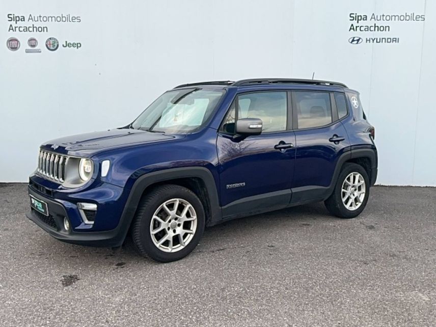 33260 : Hyundai Arcachon - Sipa Automobiles - JEEP RENEGADE MY20 Limited - RENEGADE - Bleu - Boîte manuelle - Diesel